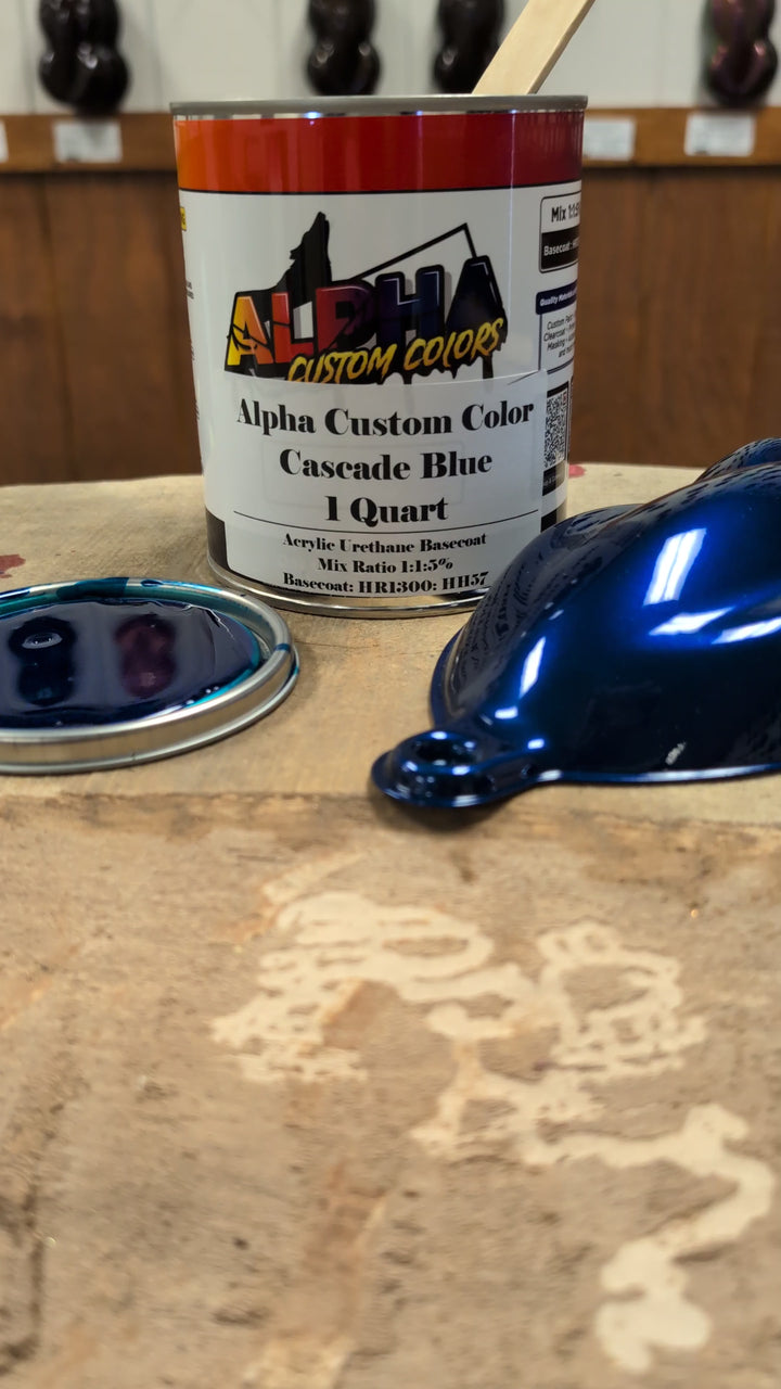 Cascade Blue Vehicle Paint Kit