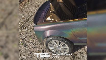 Silver Holographic Pearl Spray Can Midcoat