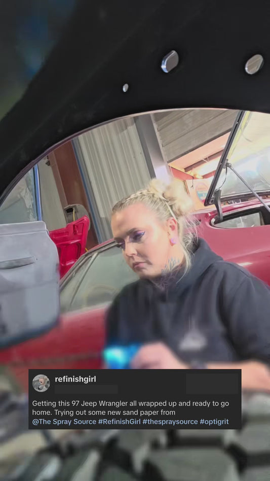 OptiGrit 6"Film Sandpaper Disc 3000 Grit - 25/pk