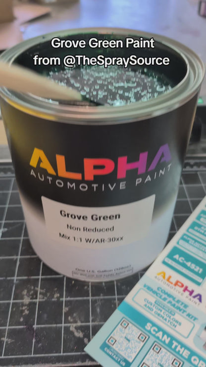 Grove Green Vehicle Paint Kit