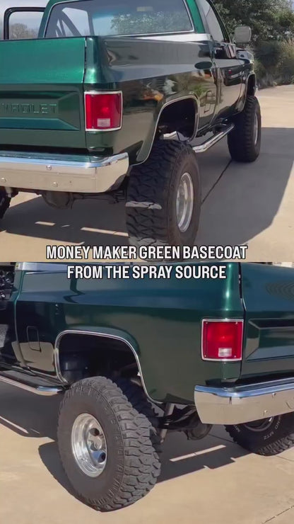 Money Maker Green Spray Can