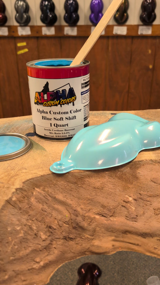 Blue Soft Shift Wheel Paint Kit