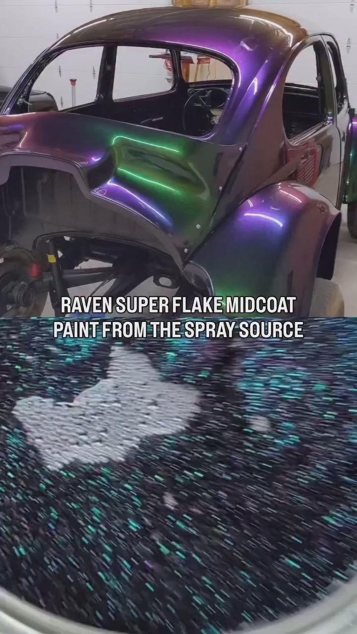 Raven Superflake Vehicle Paint Kit – The Spray Source