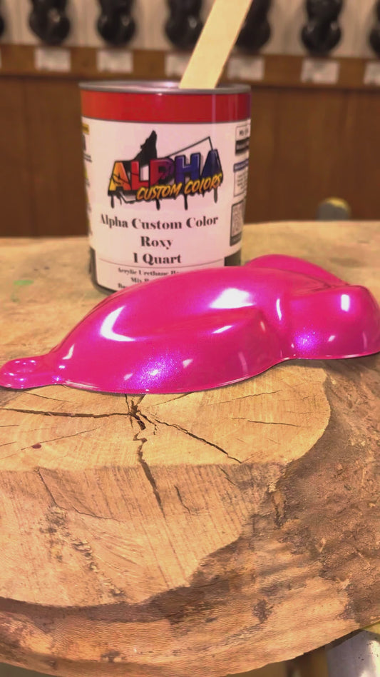 Roxy Painted Sample (White Ground Coat)