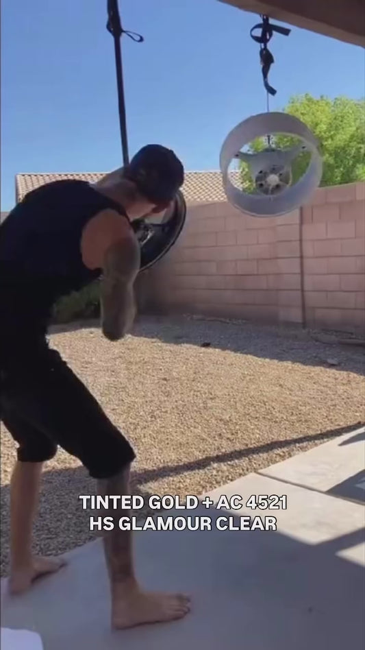 Tinted Gold Motorcycle Paint Kit