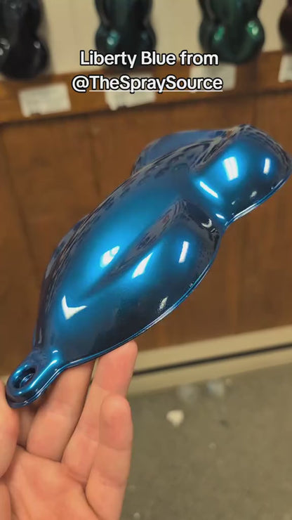 Liberty Blue Painted Sample (Black Ground Coat)
