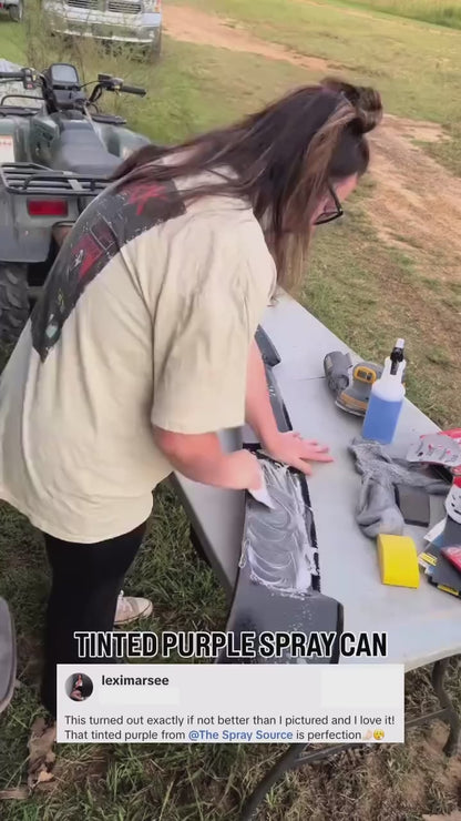 Tinted Purple Motorcycle Paint Kit