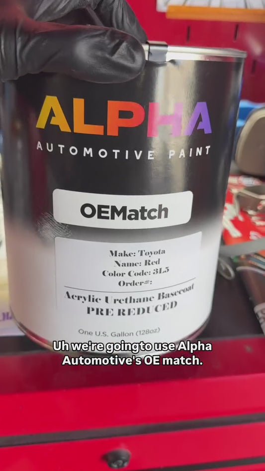 Toyota Radiant Red 3L5 | OEMatch Basecoat