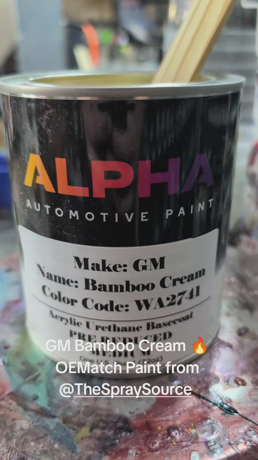 GEN. MOTORS USA BAMBOO CREAM WA2741 | OEMatch Spray Can