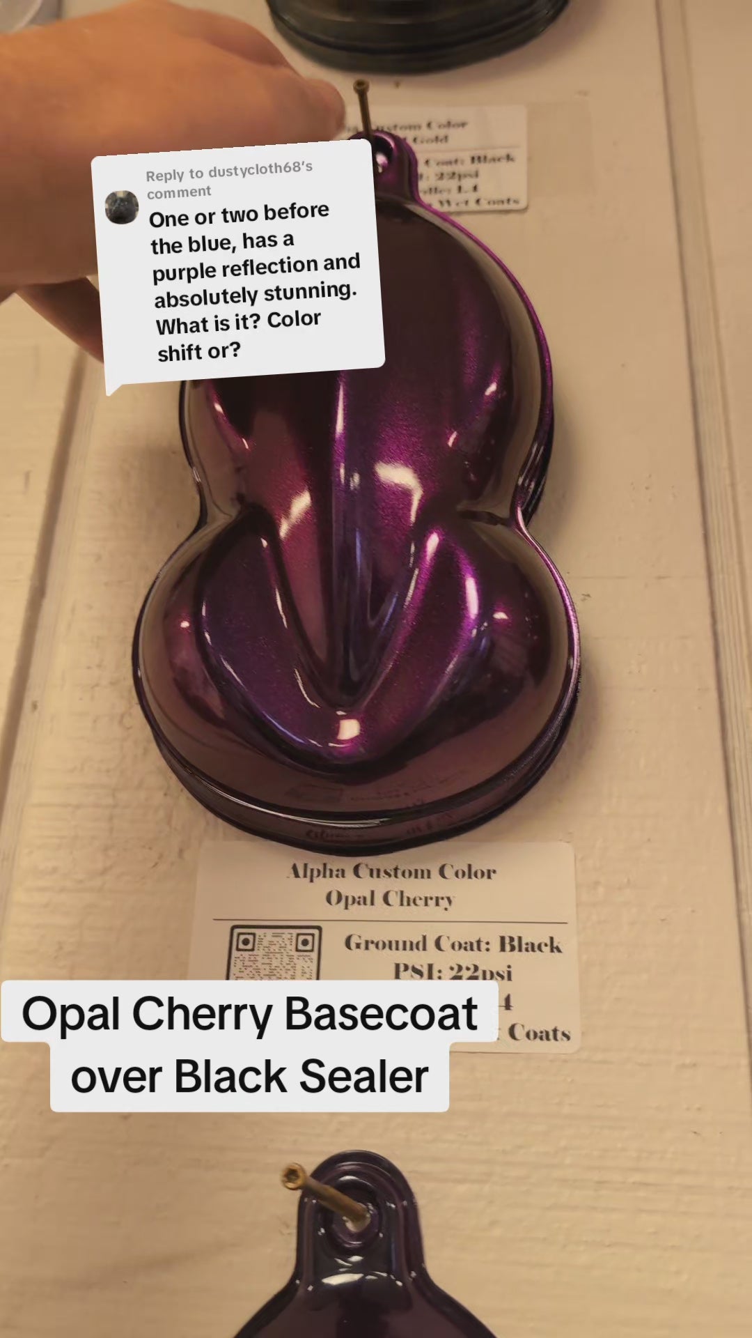 Opal Cherry Car Kit (Black Ground Coat)