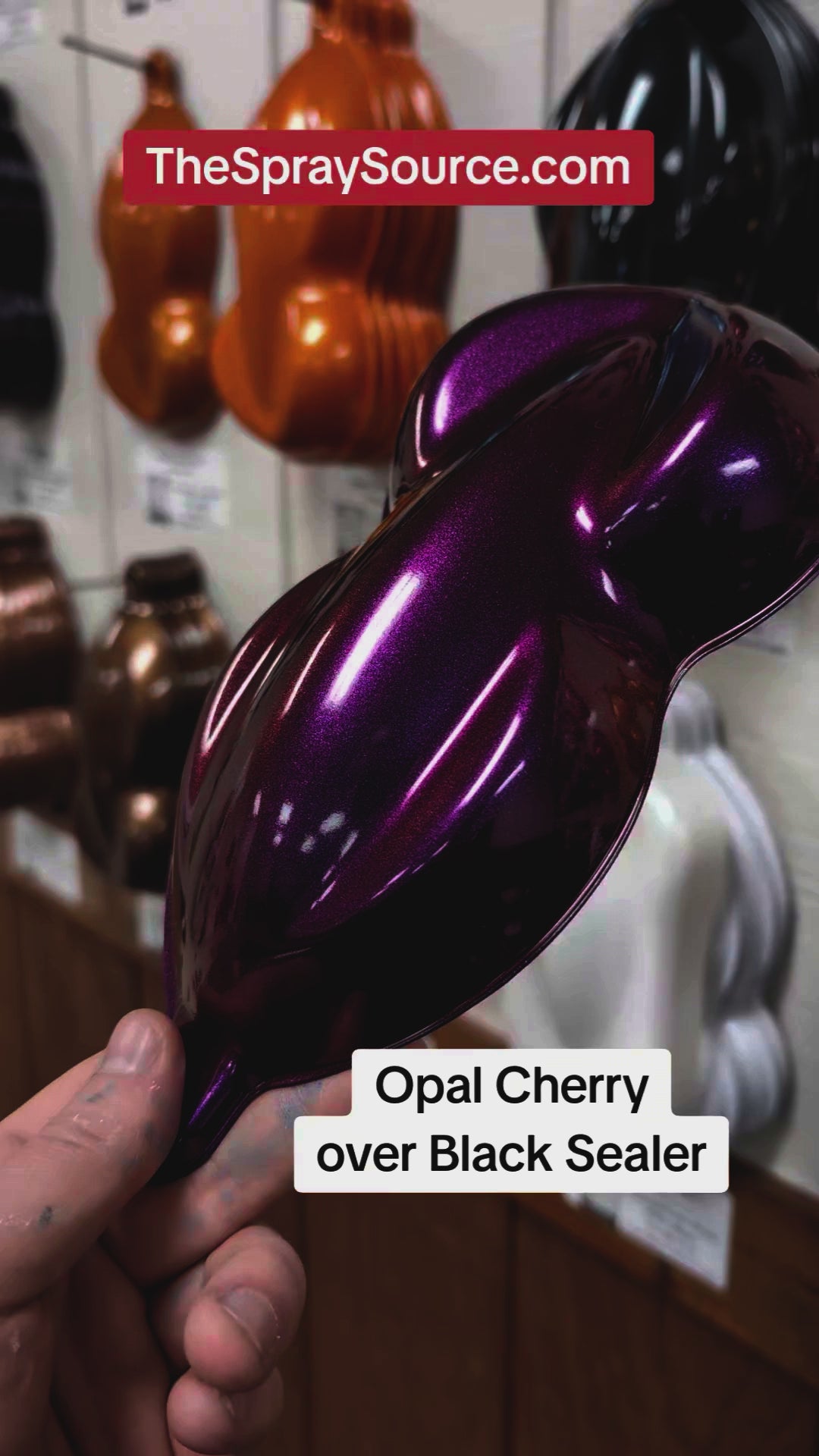 Opal Cherry Paint Basecoat