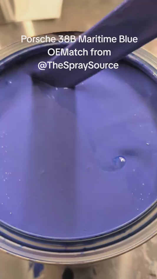 PORSCHE Maritime Blue 38B | OEMatch Automotive Vehicle Paint Kit