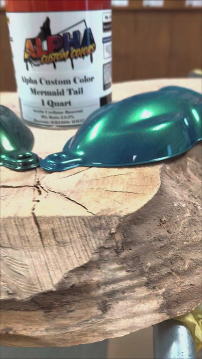 Mermaid Tail Vehicle Paint Kit