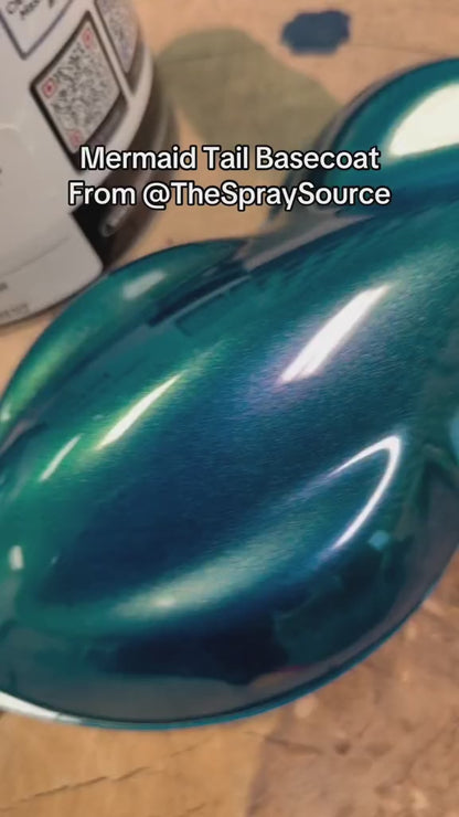 Mermaid Tail Vehicle Paint Kit