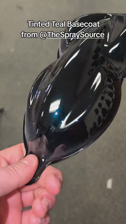 Tinted Teal Paint Basecoat