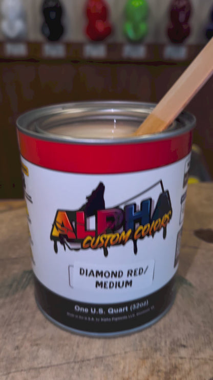 Diamond Red Vehicle Paint Kit