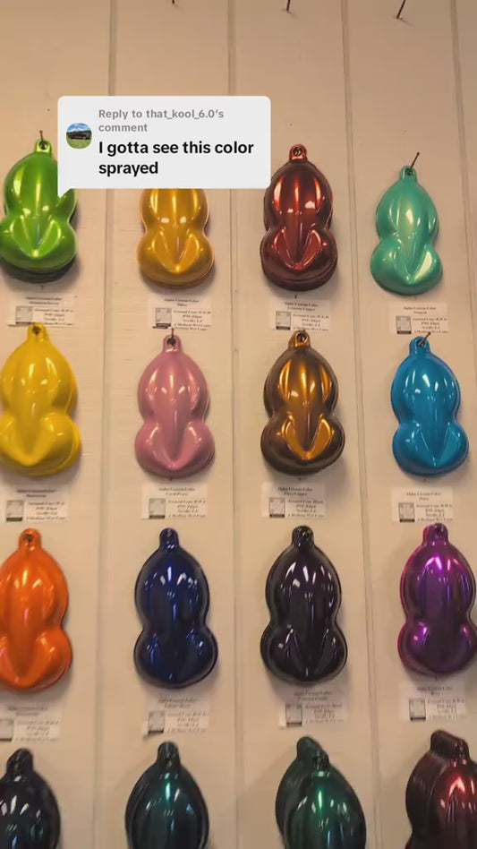 Crimson Copper Wheel Paint Kit