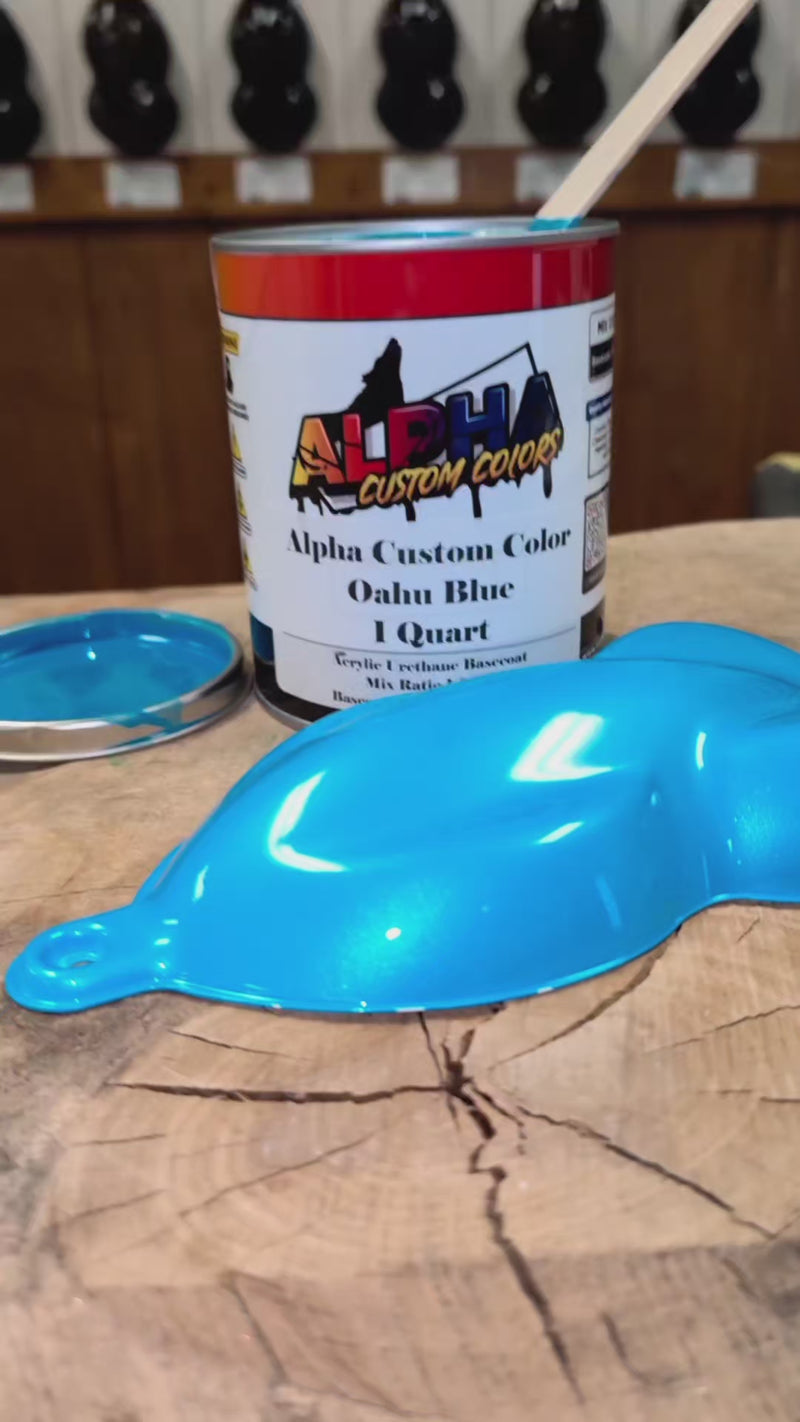 Oahu Blue Paint Basecoat