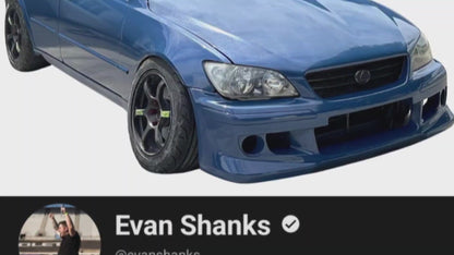 Shanks Blue Painted Sample (Iris Smoke Ground Coat)