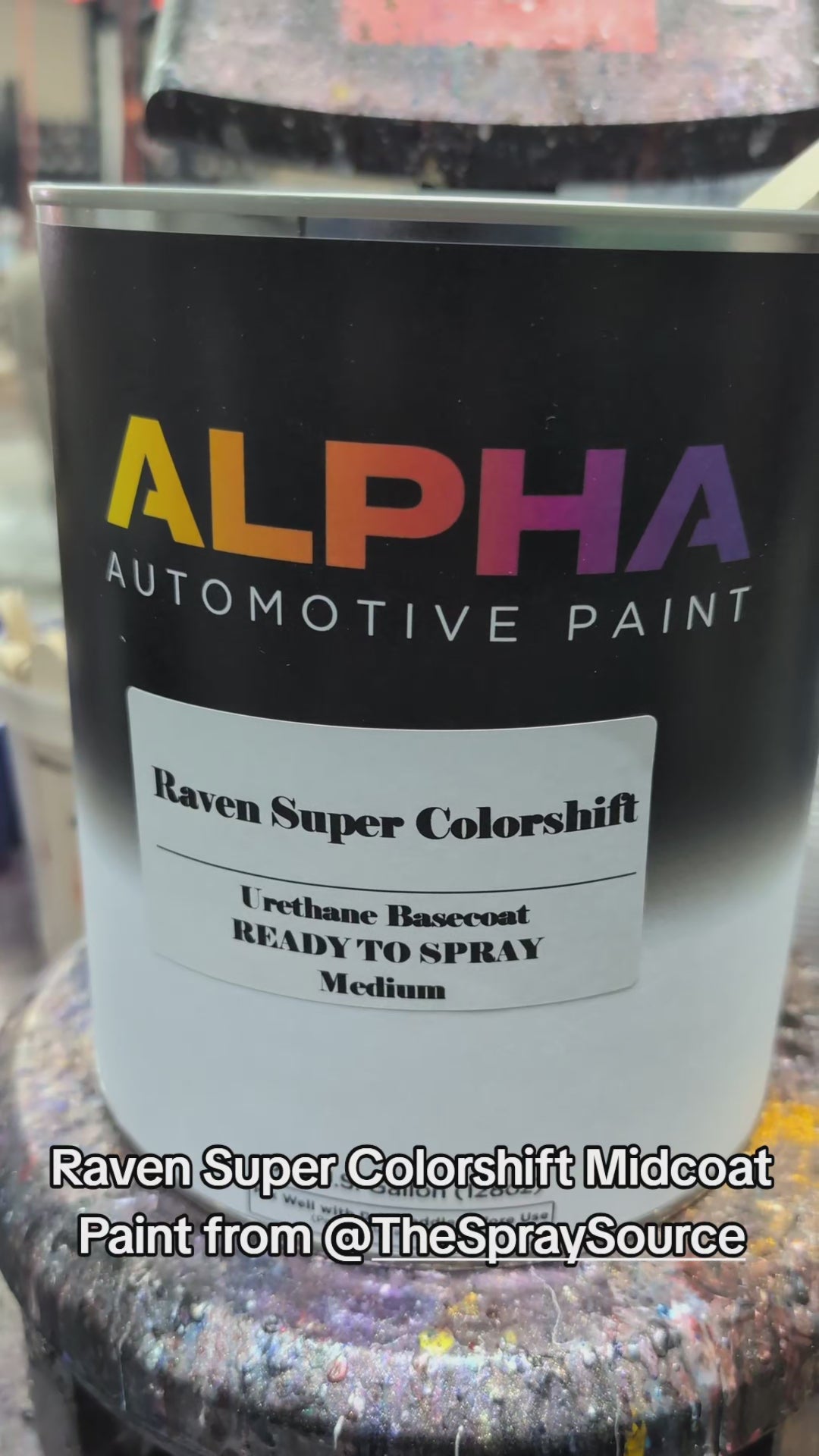 Raven Super Colorshift Paint Basecoat | Automotive Custom Color
