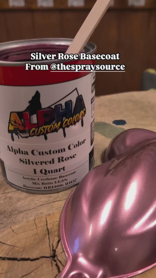 Silvered Rose Motorcycle Paint Kit