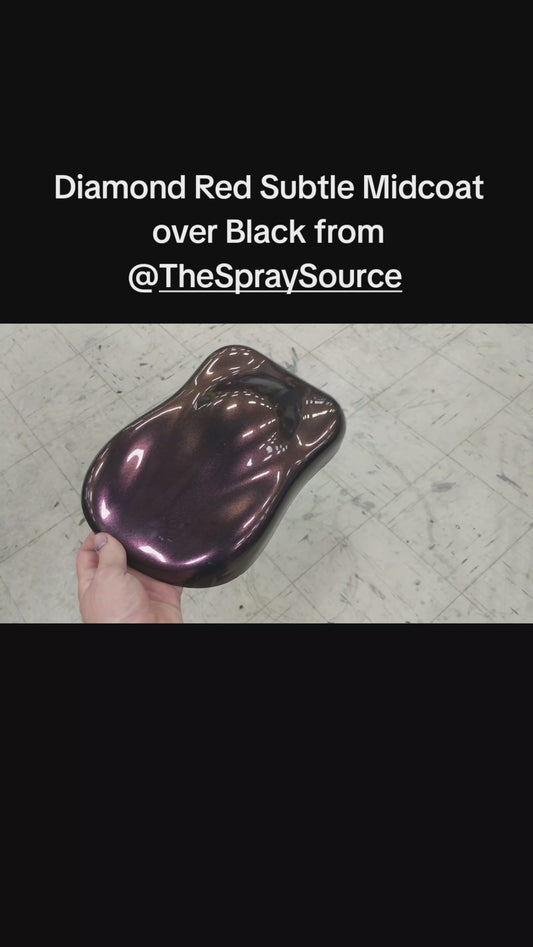 Diamond Red Motorcycle Paint Kit