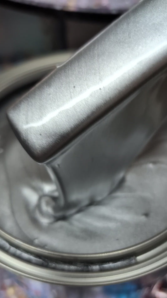 #37 Course Metallic Silver Basecoat | One Off Custom Color