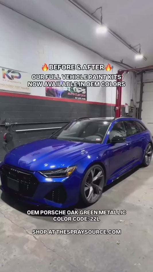 Porsche Oak Green Metallic 22L | OEMatch Spray Can