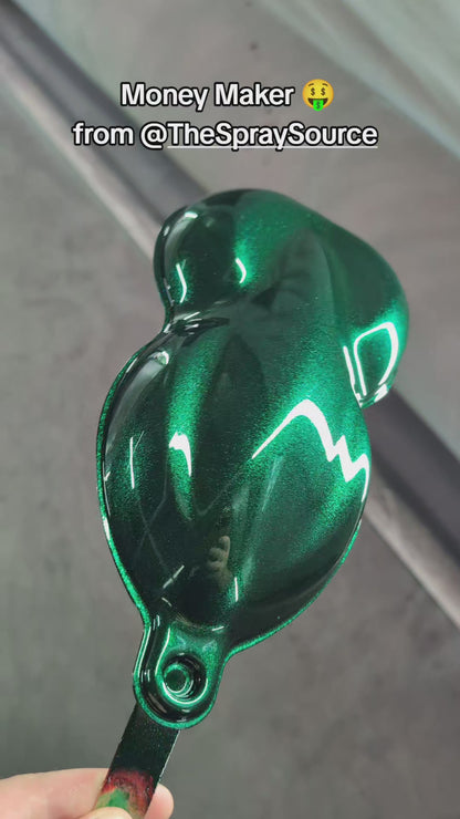 Money Maker Green Bike Paint Kit