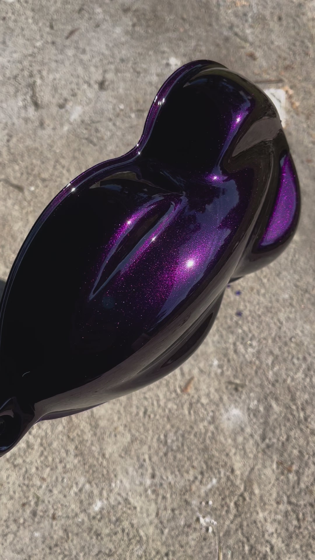 Celestial Purple Painted Sample (Black Ground Coat) – The Spray Source