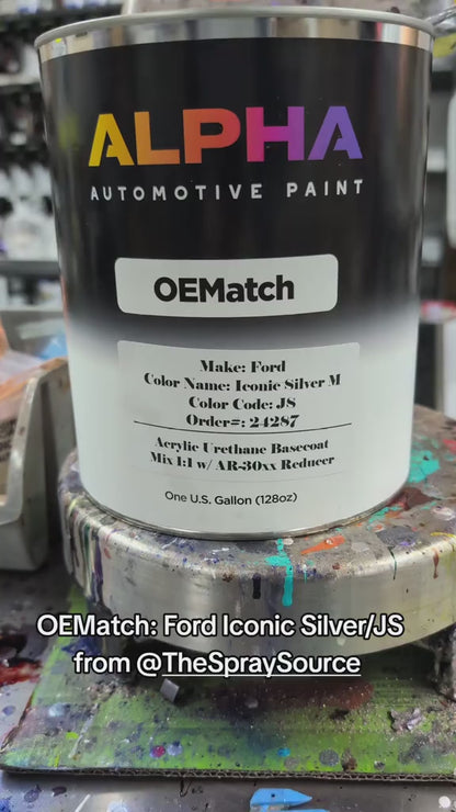 SPECTRAL Paints Ford JS Iconic Silver Metallic Touch Up Spray Paint Basecoat and Clearcoat SPECTRAL Paints Ford JS Iconic Silver Metallic Touch Up Spray Paint Basecoat and Clearcoat