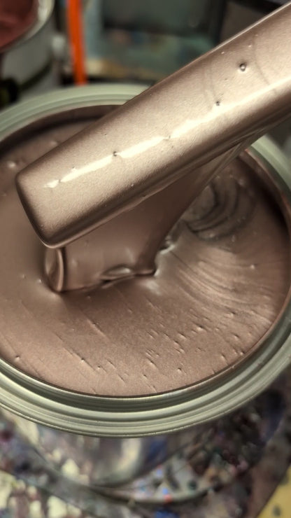 #24 Metallic Rose Gold Pearl Basecoat | One Off Custom Color