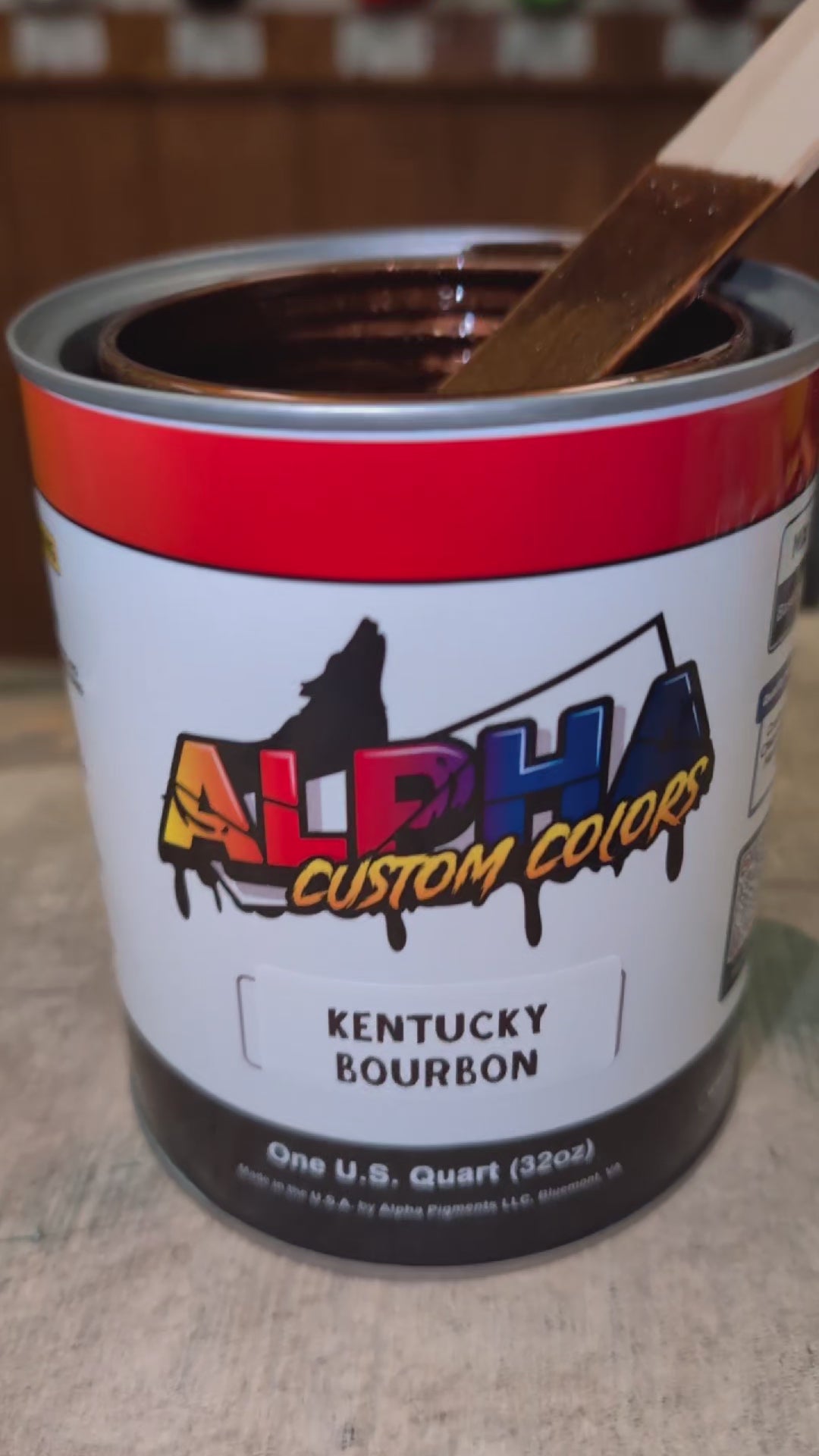 Kentucky Bourbon Large Car Kit (Black Ground Coat)