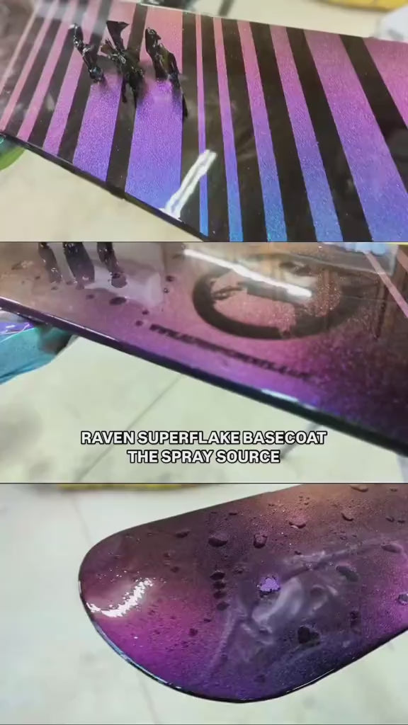 Raven SuperFlake Dry Pearl Pigment | Peelable Paint Autoflex Epoxy