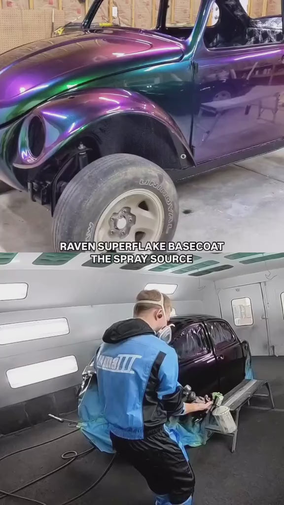 Raven Superflake Pearls Spray Can Midcoat