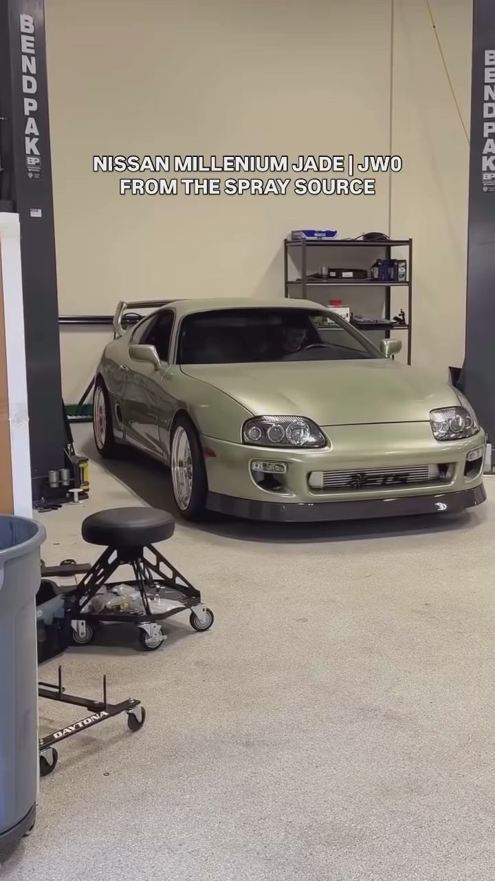 NISSAN YELLOWISH GREEN M. JW0 | OEMatch Automotive Spraycan – The
