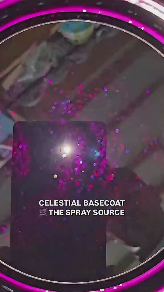 Celestial Purple Painted Sample (Black Ground Coat) – The Spray Source