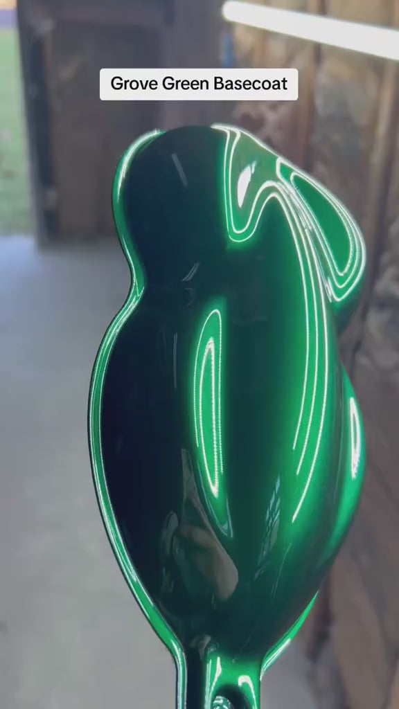 Grove Green Painted Sample (Black Ground Coat) – The Spray Source