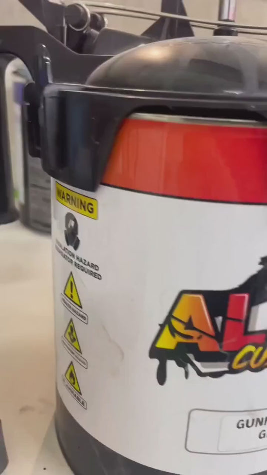 Gunpowder Gray Guitar Paint Kit