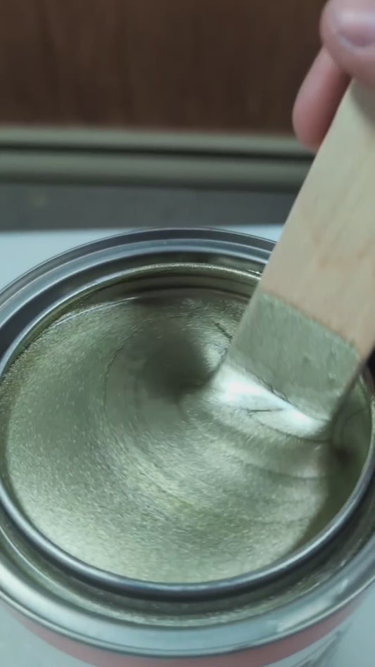 Cucumber Elegance Painted Sample (Grey Ground Coat)