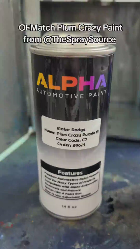 Dodge Plum Crazy Purple M. C7 | OEMatch Vehicle Paint Kit