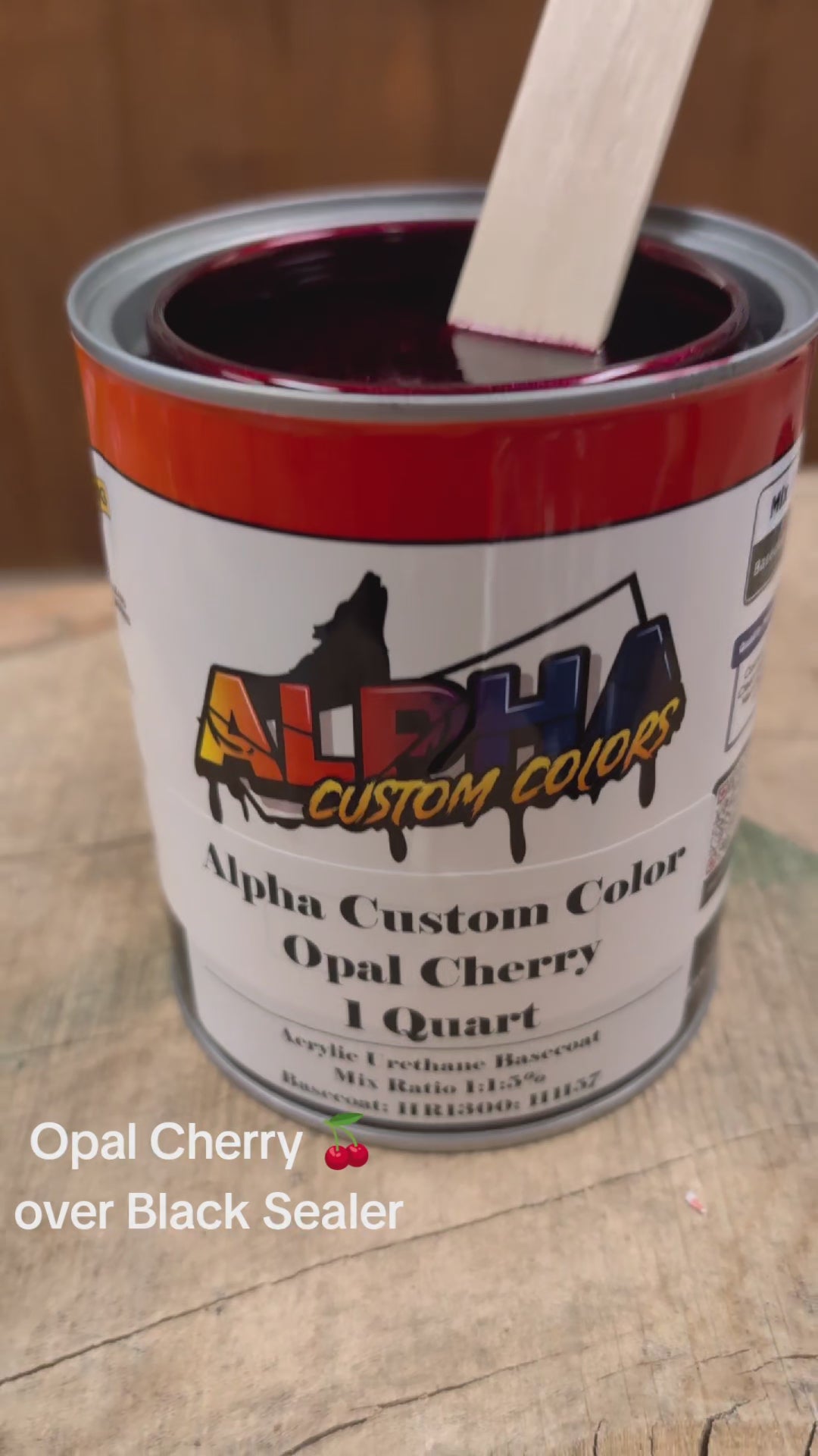 Opal Cherry Paint Basecoat