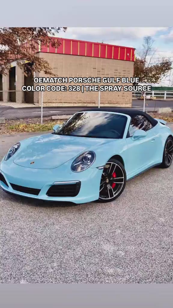 PORSCHE Gulf Blue 328 | OEMatch Automotive Spraycan – The Spray Source