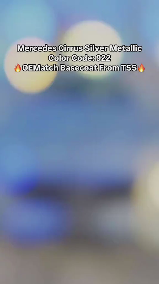 MERCEDES Hightech Silver 922 | OEMatch Automotive Vehicle Paint Kit