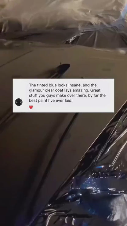 Tinted Blue Vehicle Paint Kit