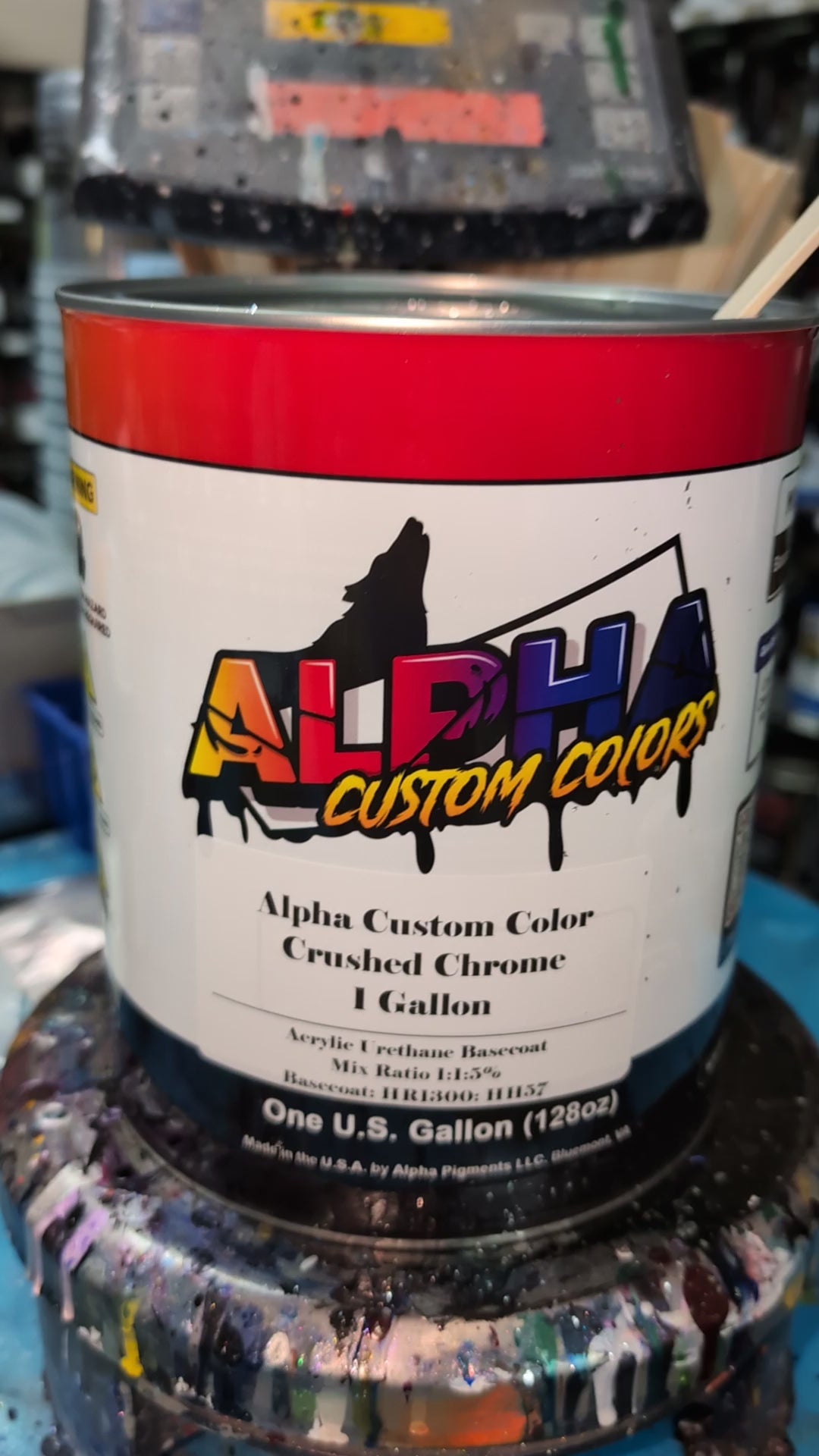 Crushed Chrome Superflake Pearl Spray Can | Custom Paint
