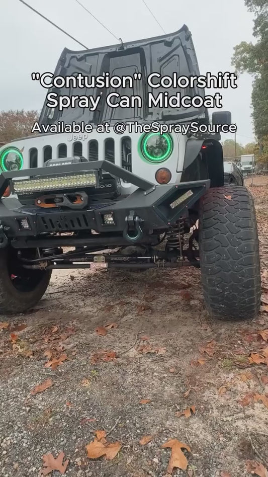 Contusion Colorshift Painted Sample (Black Ground Coat)