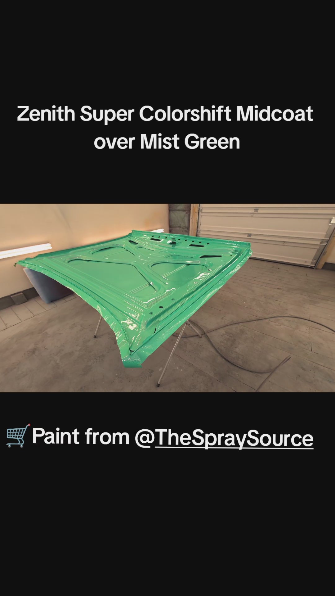 Zenith over Mist Green Vehicle Paint Kit