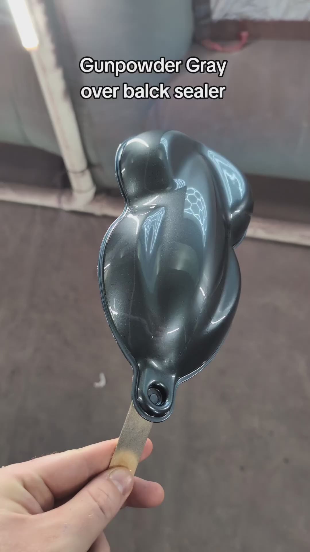 Gunpowder Gray Dry Pearl Pigment | Peelable Paint Autoflex