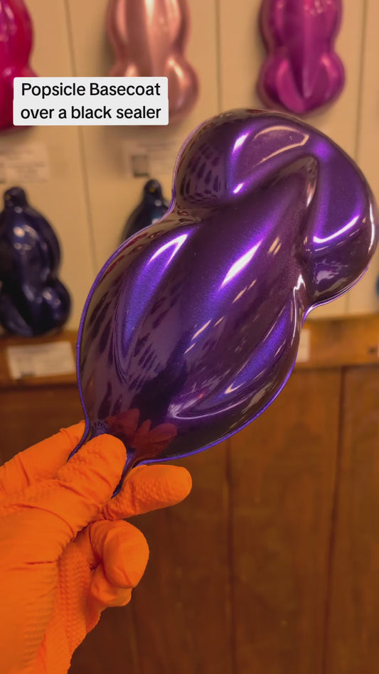 Popsicle Painted Sample (Black Ground Coat)